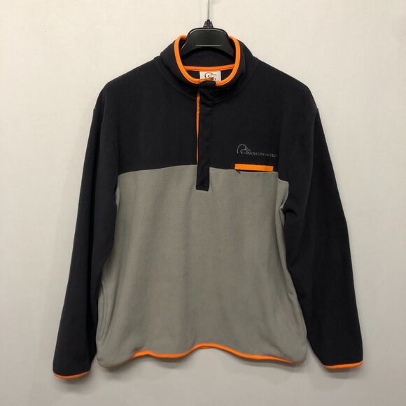 Duck Unlimited Men Pullover Fleece Sweater Sweatshirt Size XL X-Large M198 -15 - Picture 1 of 15